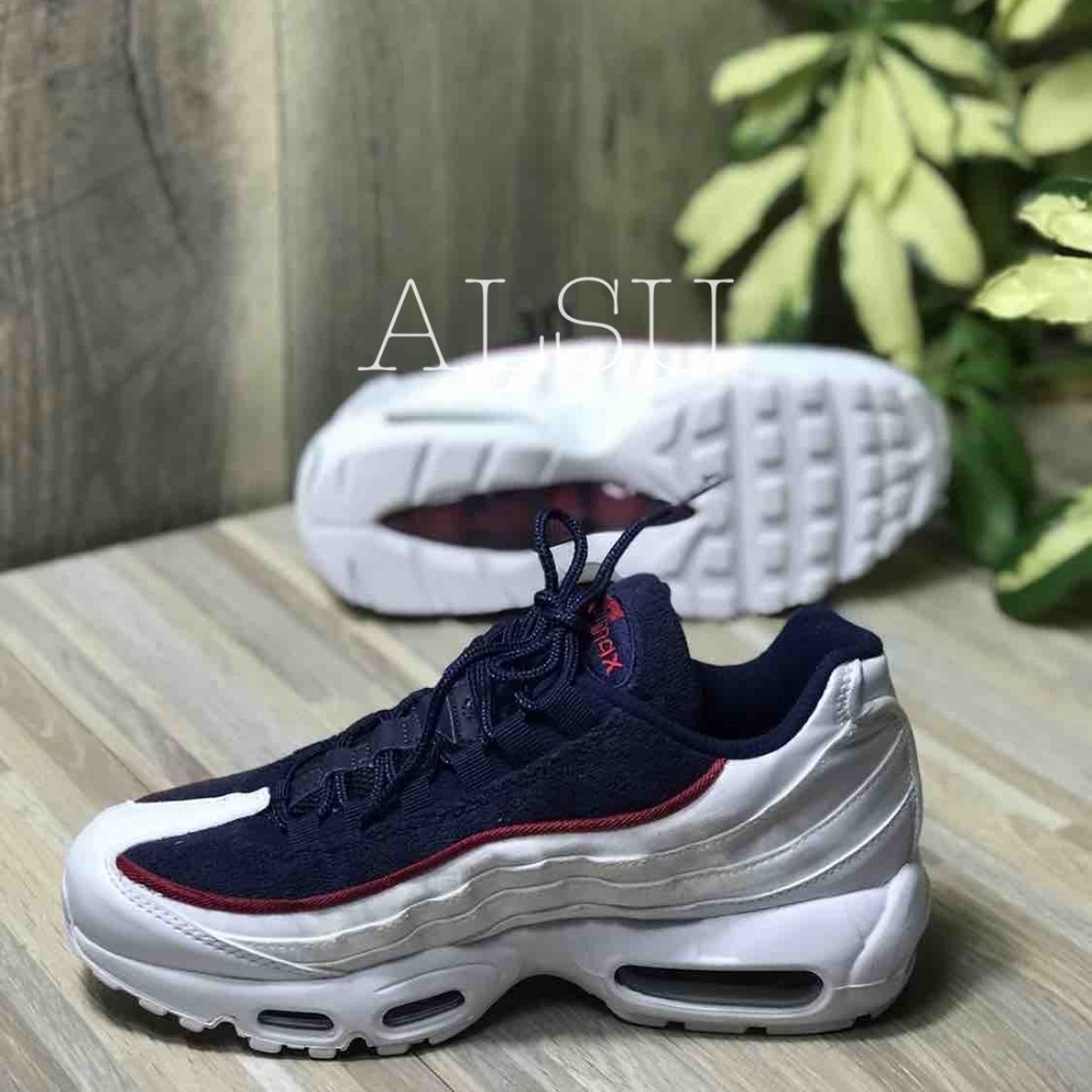 Sold out Nike Air Max 95 LX White Blue W - Picture 5 of 7